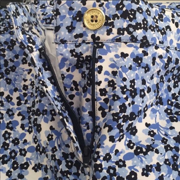 Michael Kors Flower printed skinny pant size 4 - Picture 4 of 6